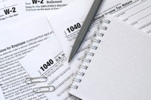 tax preparation form
